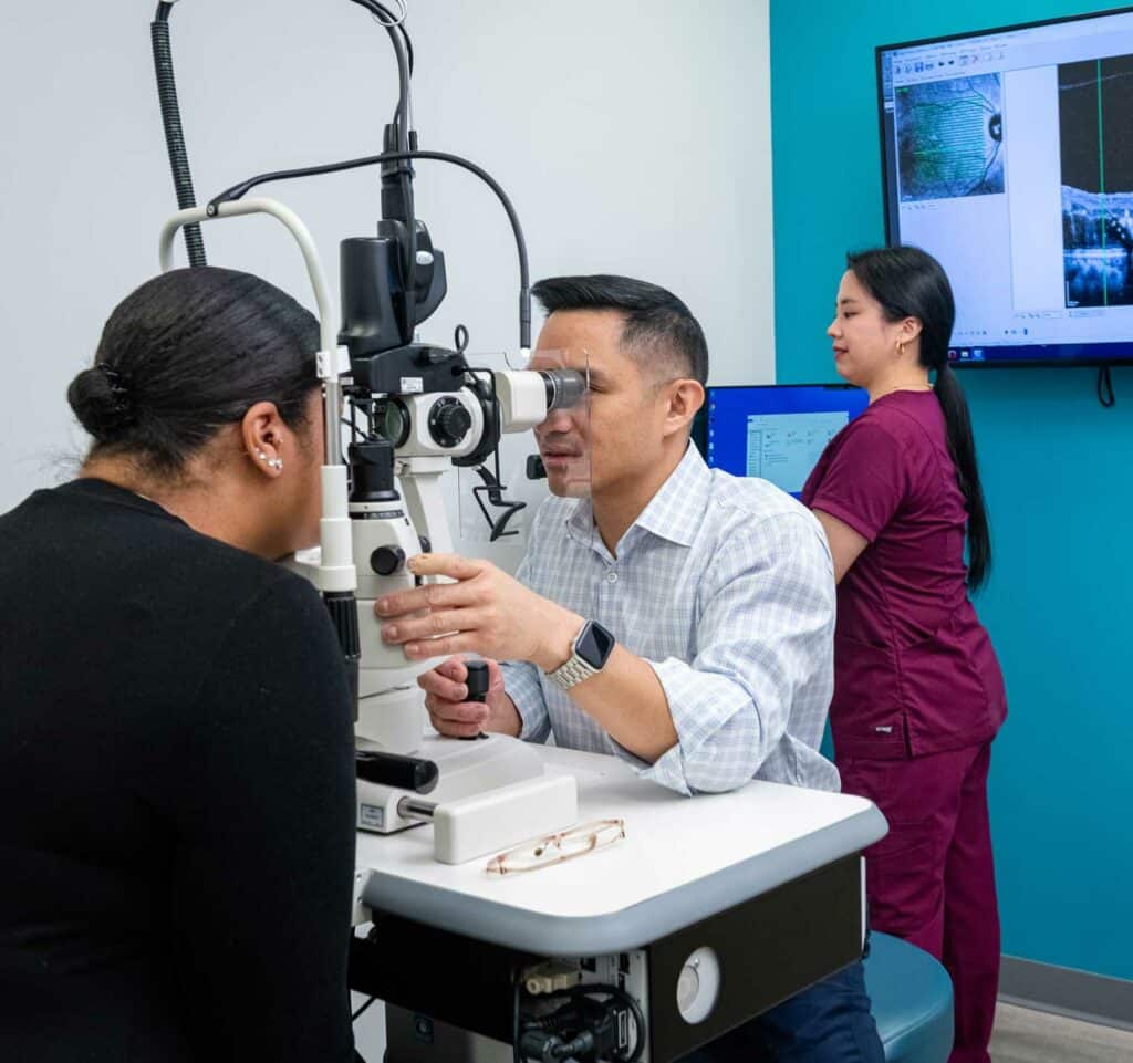 The ClearView Retina office is located in Queens, Long Island, Brooklyn, and the Bronx